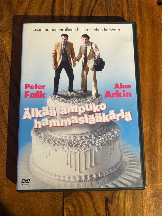 Älkää Ampuko Hammaslääkäriä (1979) DVD suomijulkaisu