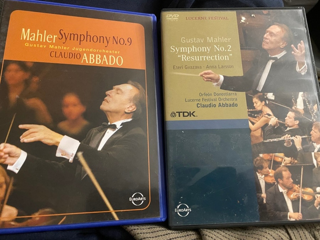 Mahler x 2 dvd sinfoniat 2 ja 9