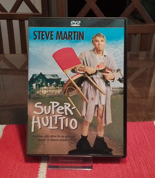 Superhulttio dvd 1979 Steve Martin