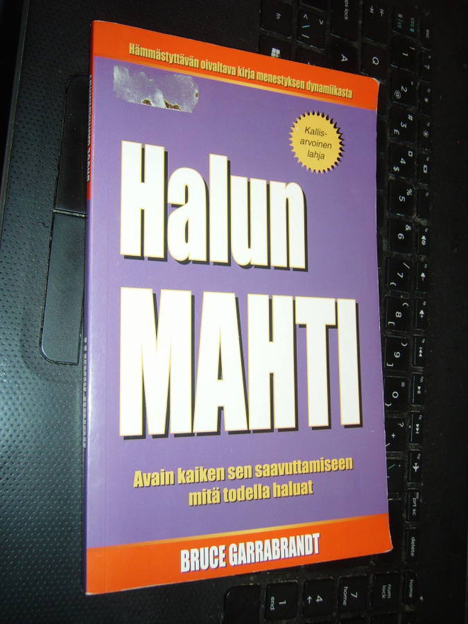 Bruce Garrabrandt: HALUN MAHTI (Sis.postikulut)