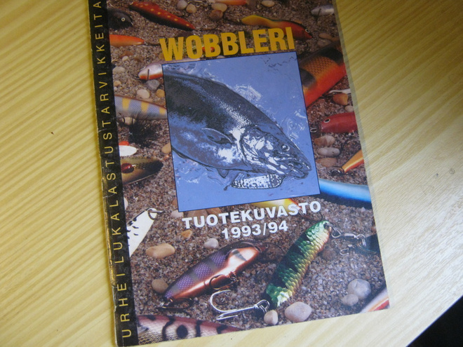 Wobbleri tuotekuvasto 1993/94