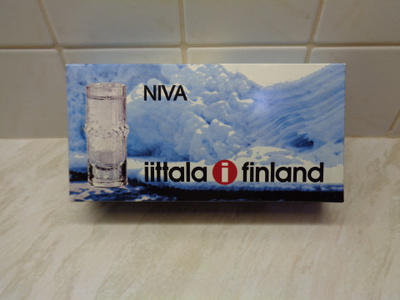 Tapio Wirkkala - NIVA snapsilasit 4 kpl - käyttämättömät