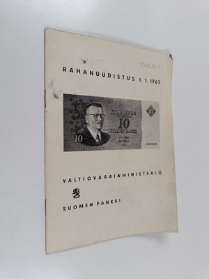 Rahanuudistus 1.1.1963