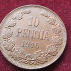 10 penniä 1916 - pikkukuva 1