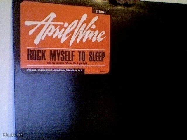 APRIL WINE :: ROCK MYSELF TO SLEEP :: VINYYLI 12" 1985