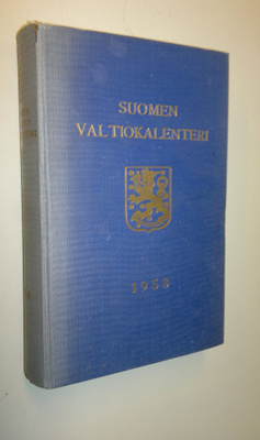 Suomen valtiokalenteri 1958