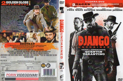 Django Unchained (79 365) vuok -FI- DVD jamie foxx 2012 ei