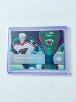 Mikko Koivu 07-08 Trilogy Honorary Swatches