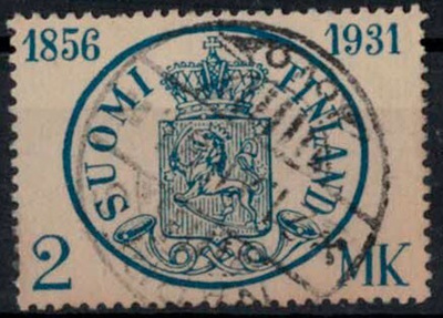 1931 postimerkki 75v 2 mk o