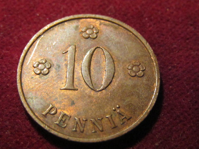10 penniä 1936