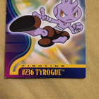 Tyrogue #236 Pokemon 2001 Topps Johto Champions card - pikkukuva 1