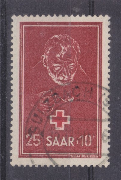 Saksa Saarland 1950 Mi 292 Mi 80€