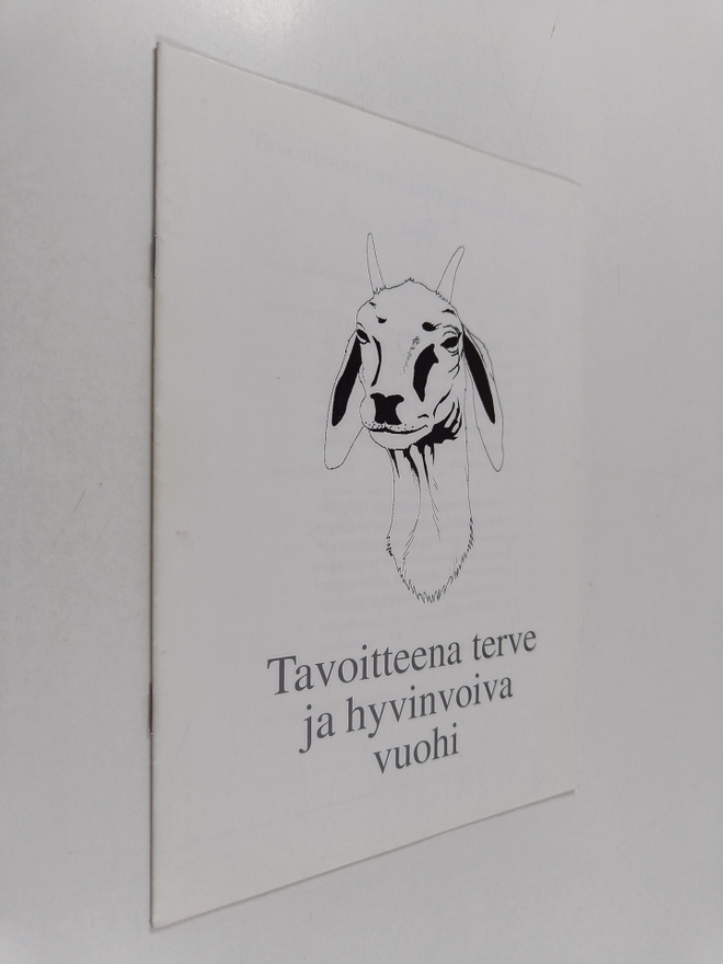 Tavoitteena terve ja hyvinvoiva vuohi