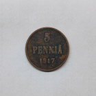 5 penniä 1917 SUOMI - pikkukuva 1