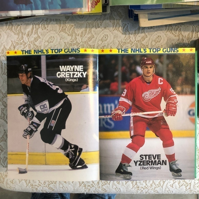 Juliste: NHL Top Guns.