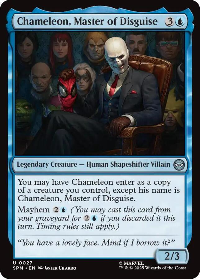MtG Marvel's Spider-Man #27: Chameleon, Master of Disguise
