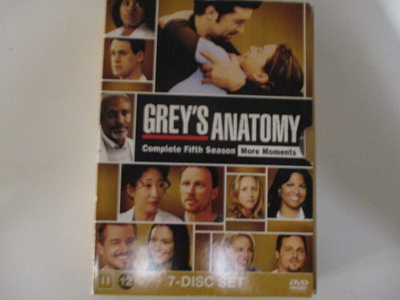 DVD GREYN ANATOMIA KAUSI 5