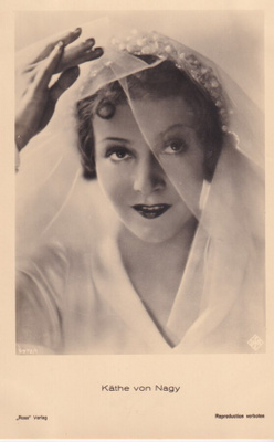 Käthe von Nagy , filmitähti , e134