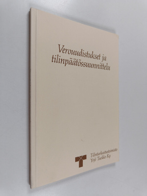 Verouudistukset ja tilinpäätössuunnittelu