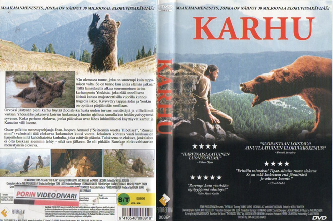 Karhu	(2 939)	K	-FI-	DVD	suomik.		jack wallace	1988