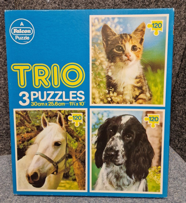 Palapeli Trio Koira, Hevonen ja Kissa