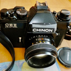 VANHA Kamera Chinon CE II Memotron SIISTI - pikkukuva 1