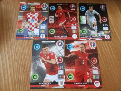 XL adrenalyn Uefa Euro 2016 keräilykortit