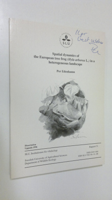 Per Edenhamn : Spatial dynamics of the European tree frog...