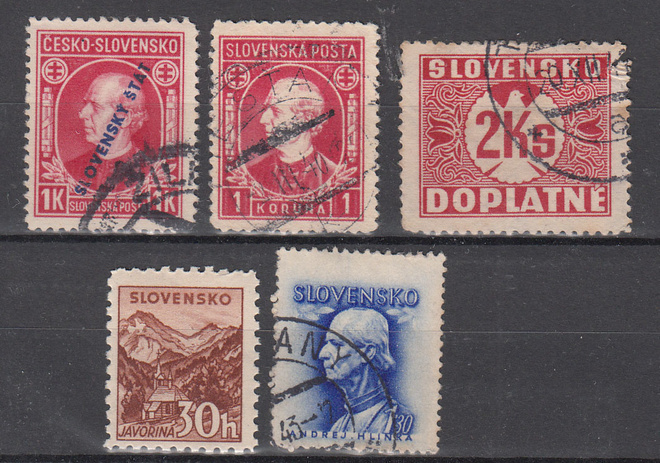 SLOVAKIA wanhaa 1939-1945