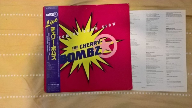 CHERRY BOMBZ: Coming Down Slow -LP    JAPAN (HANOI ROCKS)