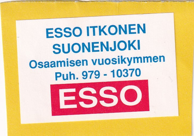 Suonenjoki,  ESSO Itkonen    2/11