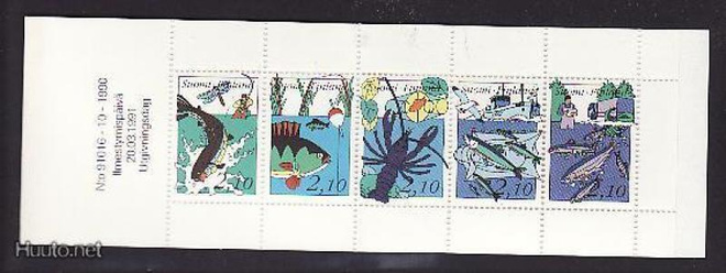Suomi v 1991, KALASTUS, postituore vihko