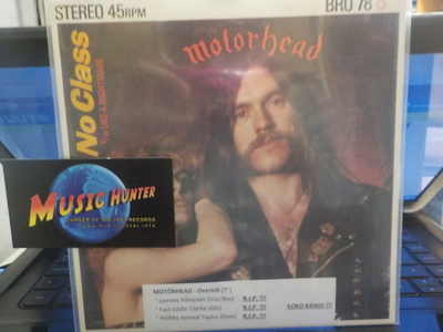 MOTöRHEAD -NO CLASS WHOLE BAND  7' + KOKO BANDIN NIMMAREILLA