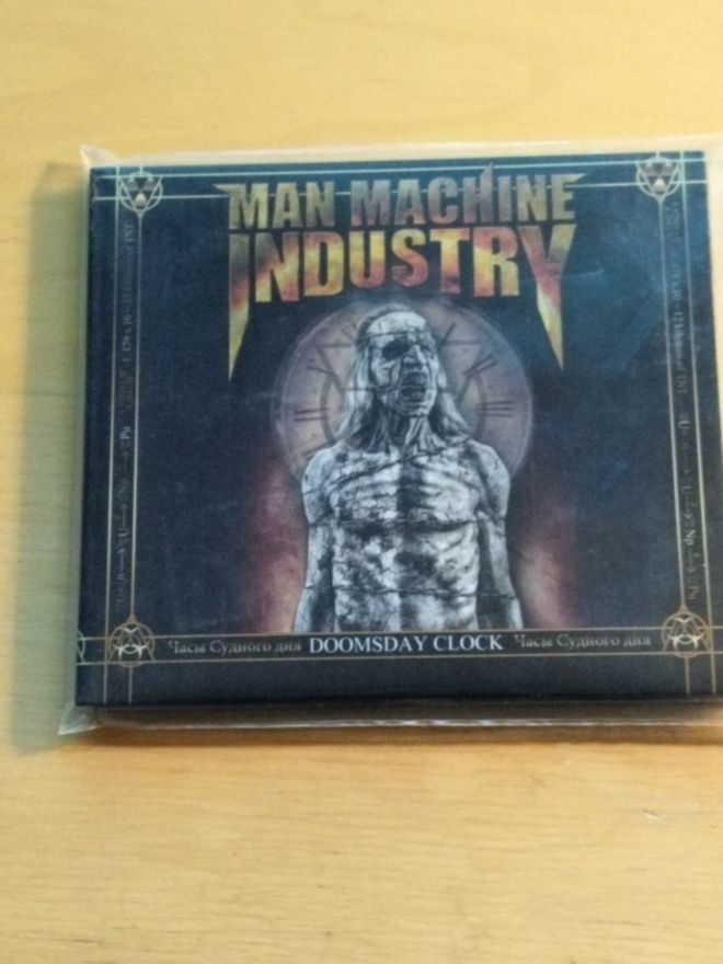 Man Machine Industry-Doomsday clock,cd