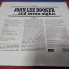 JOHN LEE HOOKER - AND SEVEN NIGHTS UUSI LP - pikkukuva 2