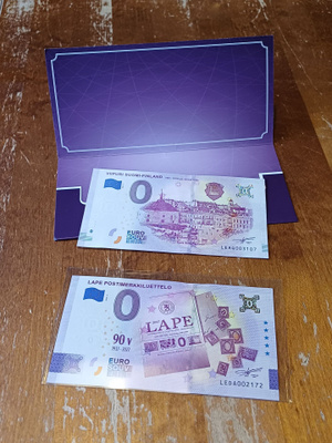 2x 0e Seteliä 2019 ja 2027