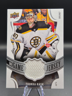 2018-19 Upper Deck UD Game Jersey Tuukka Rask #GJ-TR