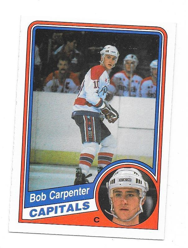 1984-85 OPC #194 Bob Carpenter Washington Capitals