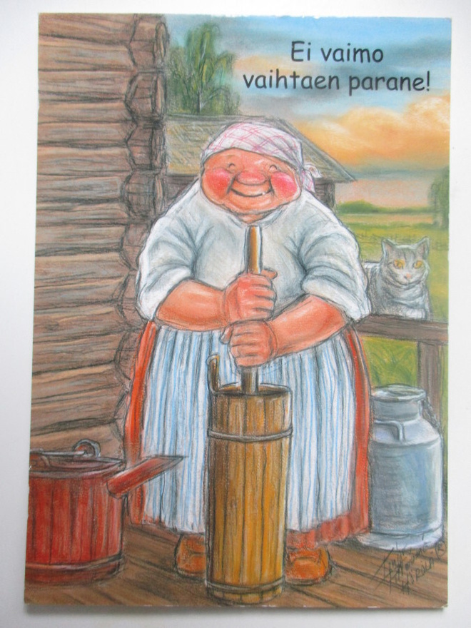 HÖRÖLÄ - Ei vaimo vaihtaen parane T-0406