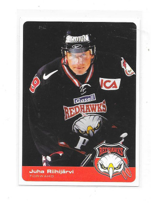 2002-03 Malmö IF TeamIssue #19 Juha Riihijärvi Kärpät, JYP