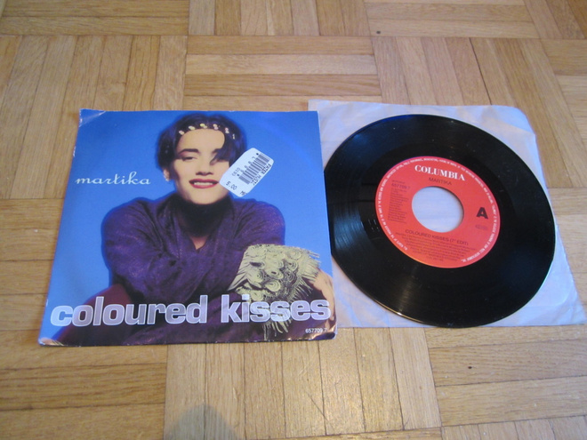 Martika – Coloured Kisses ( erit, hyväk EX )