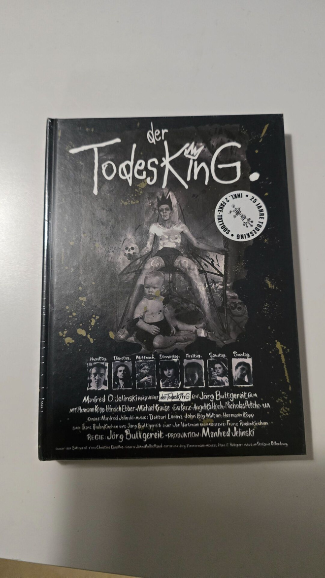 Der todesking .blu-ray & cd .mediabook.(suomi tekstit)