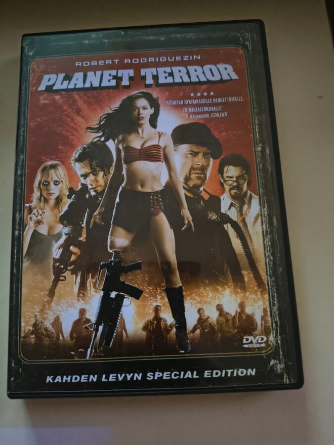 Planet terror dvd