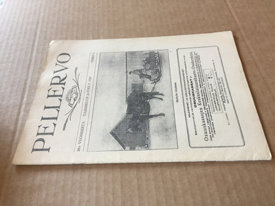 PELLERVO LEHTI 3/1929 HYVÄ