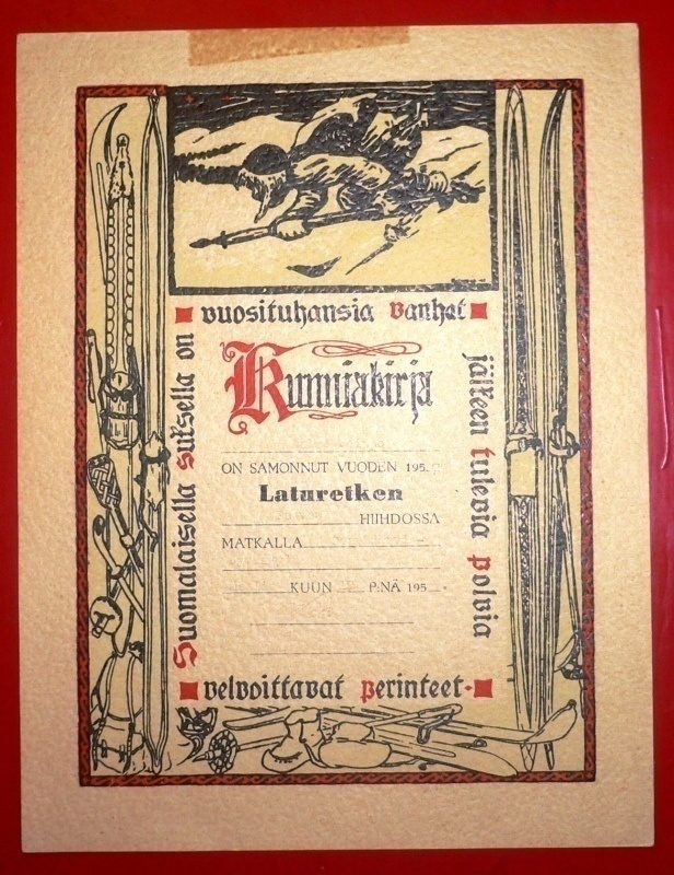 Kunniakirja - Paavon Hiihto - Jyväskylä  (K16)