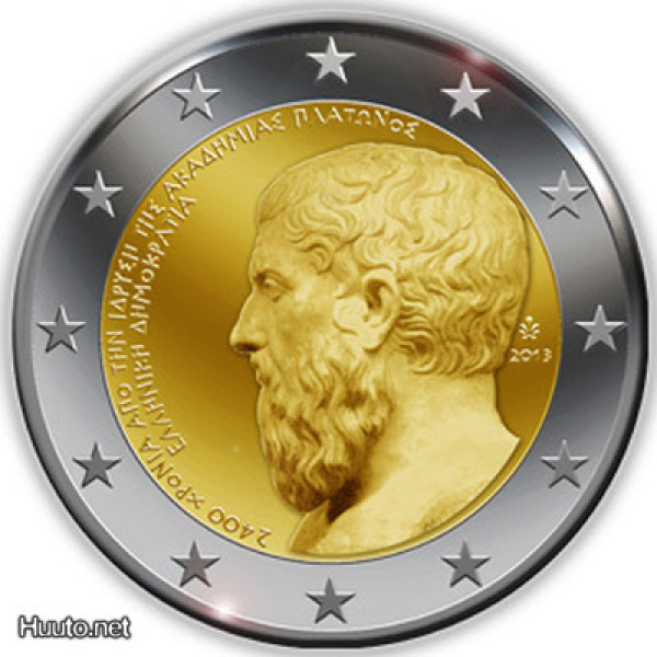 ** KREIKKA 2€ 2013 Platonin akatemia pillerissä **