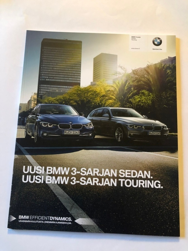 Myyntiesite - BMW 3-sarjan Sedan/Touring - 2015