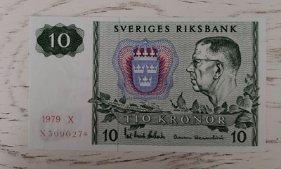 10 kruunua 1979 *