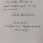 Emil Zilliacus : Vandring (signeerattu, tekijän omiste) - pikkukuva 2