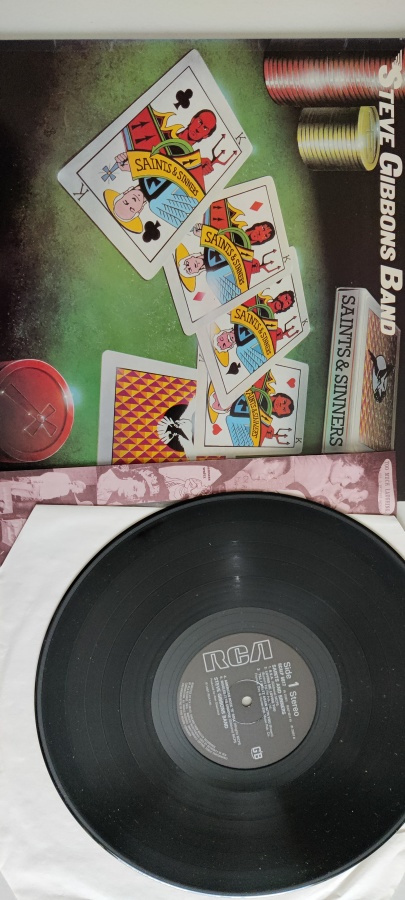 Steve Gibbons Band: Saints & Sinners vinyyli lp